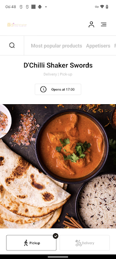 Android application D'Chilli Shaker screenshort