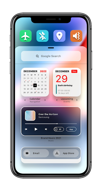 iOS Theme for KLWP