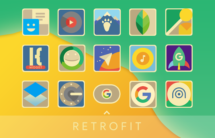 Retrofit Icon Pack - 15.0.0 - (Android)