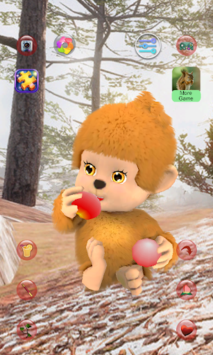 Talking Cute Monkey Screen 2