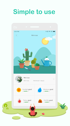 Android application Flower Care screenshort