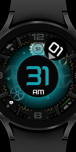 Android application [SSP] Gear Digital Watch Face screenshort