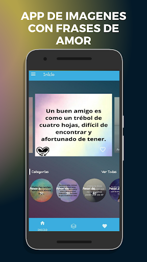 Android application Imagenes de Frases de Amor screenshort