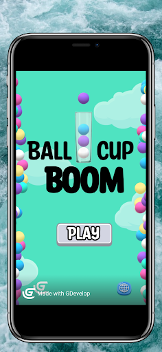 Android application ball cup challenge screenshort