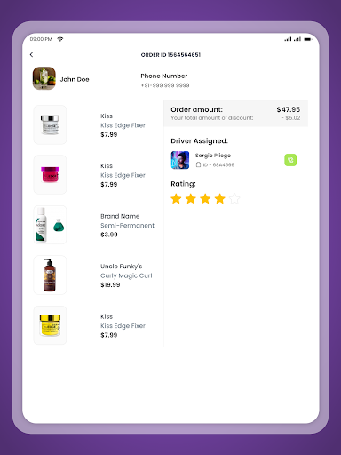 Beauty Supplied Shop Screen 2