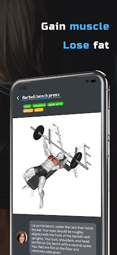 Workout & gym journal Screen 3