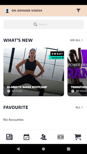 The Barre Fitness Studio Screen 2