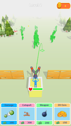 Zombie Sling - Screenshot 2