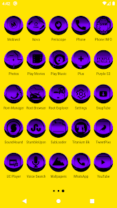 Purple Icon Pack Style 3
