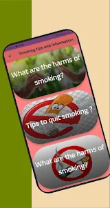 Smoking tips and information