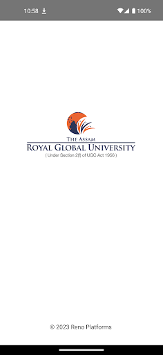 Android application Royal Global University screenshort