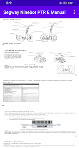Segway Ninebot PTR E Manual