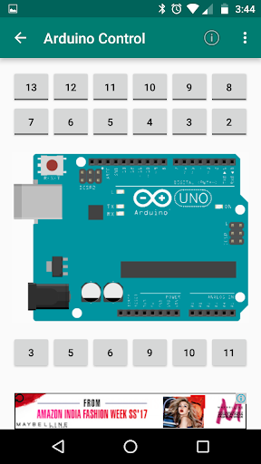 Arduino Bluetooth Controller Screen 2