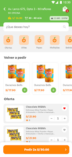 Holi Supermercados Screen 2