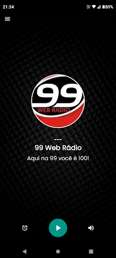 Android application 99 Web Rádio screenshort