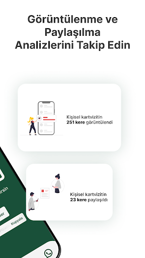 Letshare Digital Business Card Screen 2