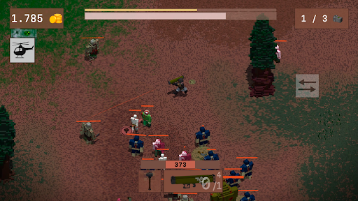 Android application Zombie Biozone Battleground screenshort