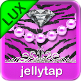 Luxury Theme Purple Tiger SMS★ icon
