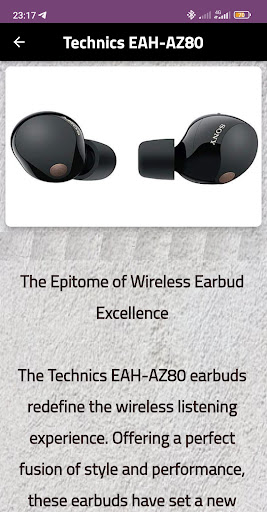 technics eah-az80 guide Screen 2