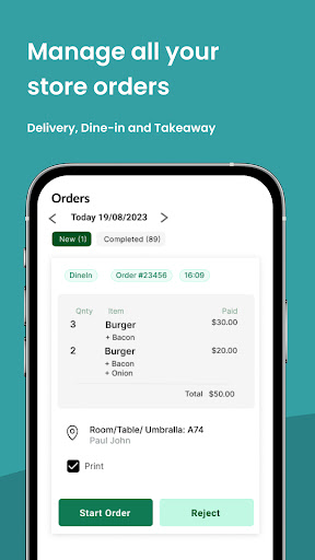 Android application Orpay Partners screenshort