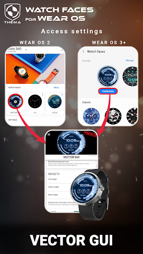 Vector GUI Watch Face screenshot 6