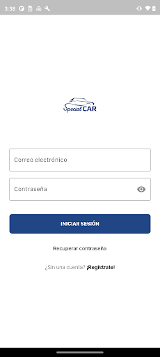 Android application SpecialCar screenshort