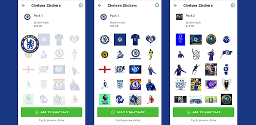 Chelsea Stickers