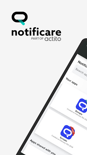 Android application Notificare Scanner screenshort