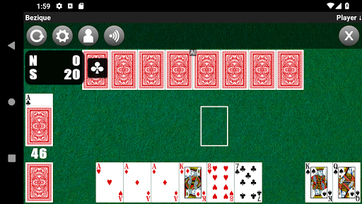 Android application Bezique screenshort