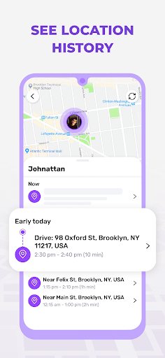 Famsy: Family Location Tracker Screen 3