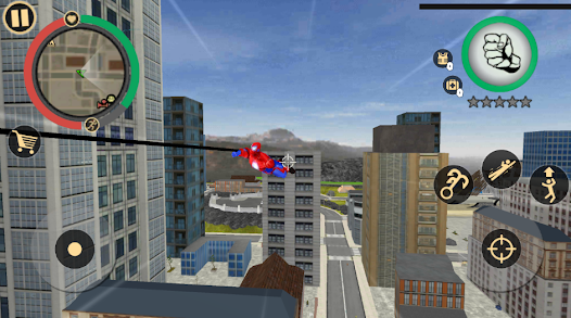 Screenshot 16 Multi Rope Hero Super Open Wor android