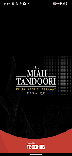 Android application The Miah Restaurant screenshort