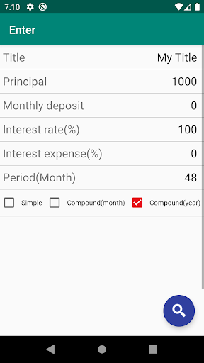 HYP Easy Compound Interest Cal Screen 2
