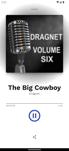 Americas OTR - Dragnet Radio Screen 2