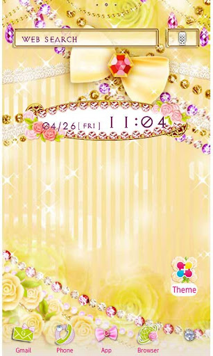 Dolly Pink Wallpaper Theme Screen 3