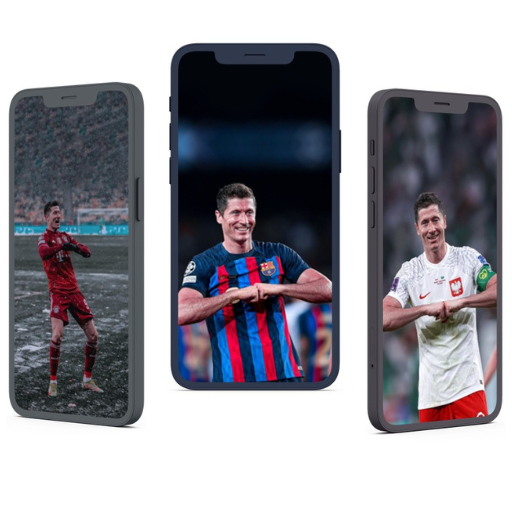 Lewandowski wallpaper-Poland logo