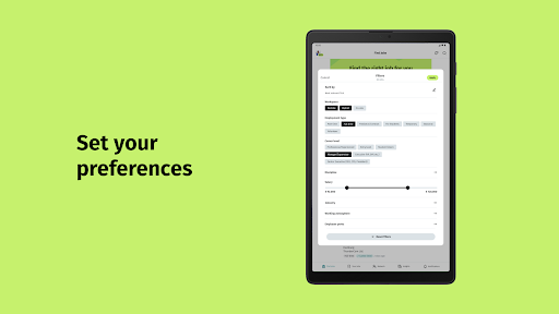 Screenshot of XING – the right job for you