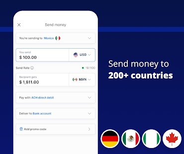 Xe Money Transfer & Converter Screenshot