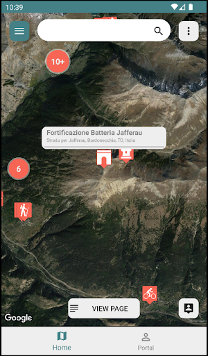 Android application Route-In screenshort