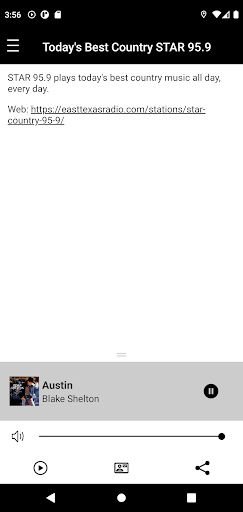 Android application STAR 95.9 screenshort