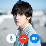 Cover Image of Télécharger BTS Taehyung - Video Call Prank 3.1.6 APK
