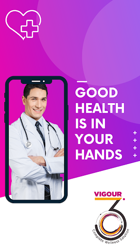 Android application Vigour360 screenshort