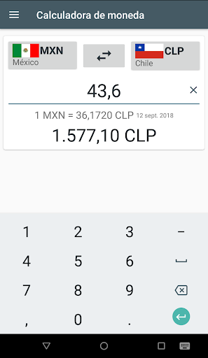 Vista previa de la aplicación