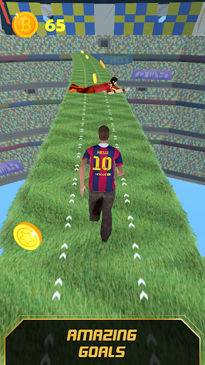 Android application Soccer Runner screenshort