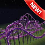 Roller coaster map Minecraft icon