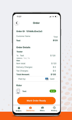 Hungry Rider Restaurants Screenshot 4 - AppWisp.com