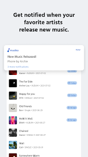 Musiko: music notifications 2.0.0 APK screenshots 4
