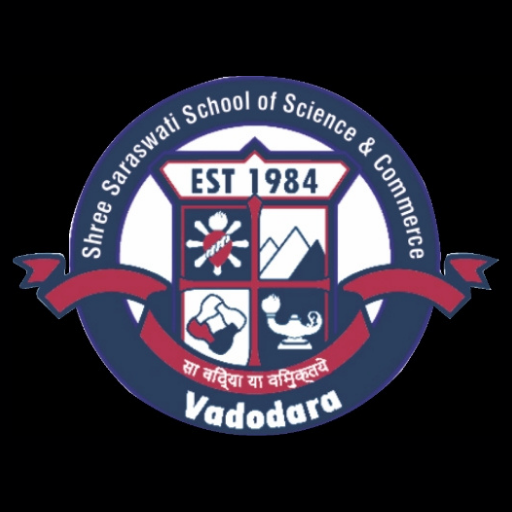 Shree Saraswati school logo