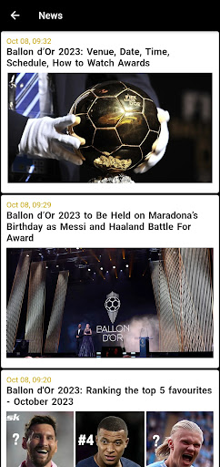 Ballon d'Or - Football Award Screenshot 4 - AppWisp.com