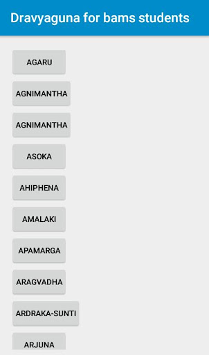 Dravyaguna for bams students Screen 3